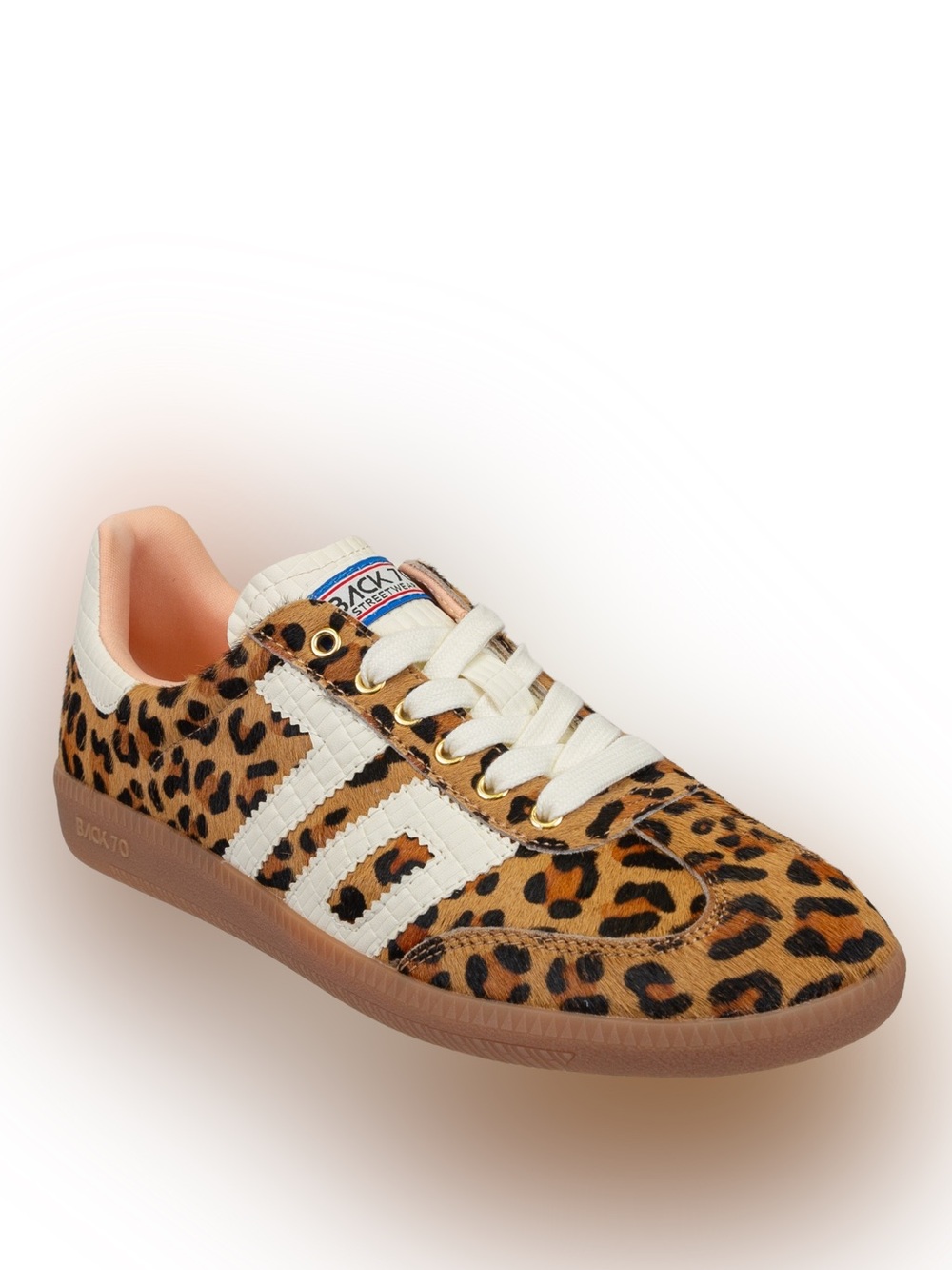 NWOT Back 70 Leopard Pony Hair Sneakers - size 39
